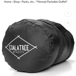 CoalaTree MTN CITY Nomad Packable Duffel